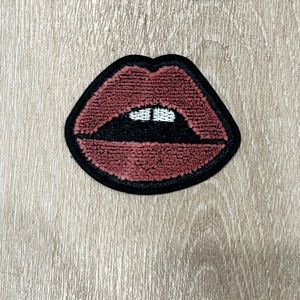 Lip Iron On Patch